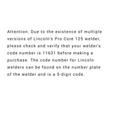 10 ft MIG Gun Replacement w/ Bonus fit Lincoln Pro Core 125 ProCore 11631 Welder